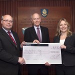 Gemma goes back to school to present African charity donation